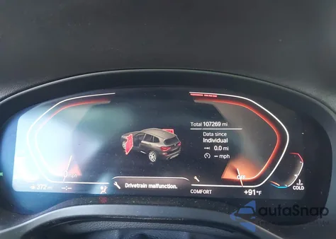 2020 BMW X3 Sdrive30I из США, поврежденный, VIN 5UXTY3C04LLE55196